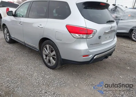 2013 Nissan Pathfinder Platinum from USA, damaged, VIN 5N1AR2MM7DC678375